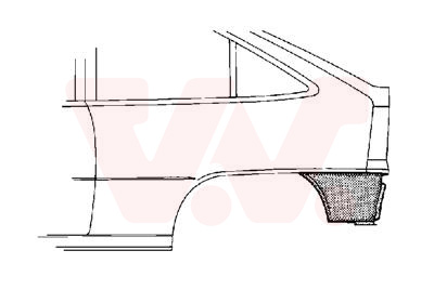 Panou lateral 3734133 VAN WEZEL