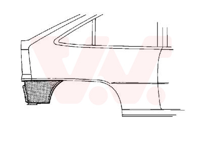 Panou lateral 3734134 VAN WEZEL