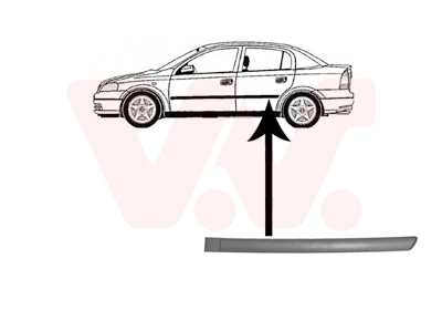 Elemente decorative/protectie, portiera 3742425 VAN WEZEL