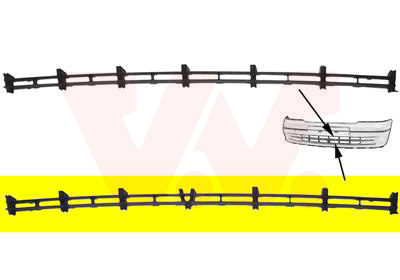 Grila ventilatie, bara protectie 3742599 VAN WEZEL