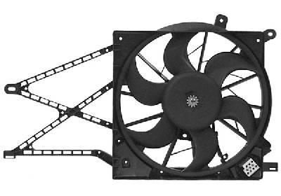 Ventilator, radiator 3742746 VAN WEZEL