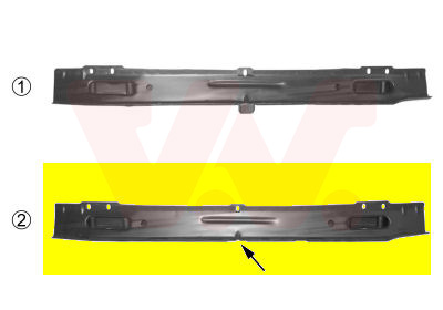 Suport radiator 3776682 VAN WEZEL