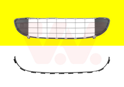 Grila ventilatie, bara protectie 4060590 VAN WEZEL