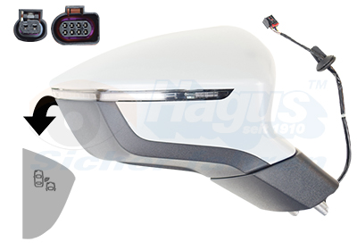 Oglinda exterioara 4929816 VAN WEZEL