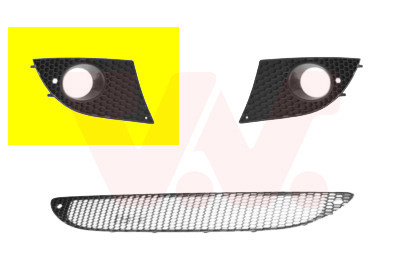 Grila ventilatie, bara protectie 4941594 VAN WEZEL