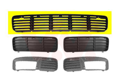 Grila ventilatie, bara protectie 5826590 VAN WEZEL