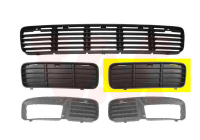 Grila ventilatie, bara protectie 5826591 VAN WEZEL