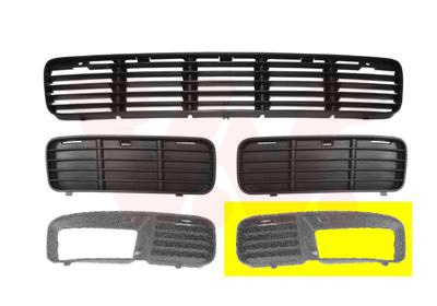 Grila ventilatie, bara protectie 5826593 VAN WEZEL
