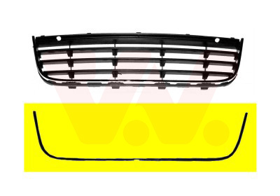 Grila ventilatie, bara protectie 5886419 VAN WEZEL