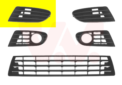 Grila ventilatie, bara protectie 5895592 VAN WEZEL