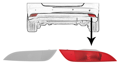 Reflector 1947930 VAN WEZEL