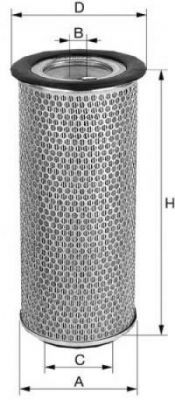 Filtru aer XA1250 UNIFLUX FILTERS