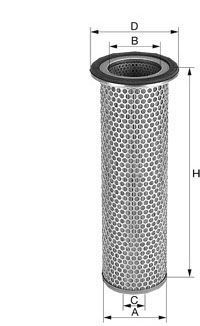 Filtru aer XA1413 UNIFLUX FILTERS