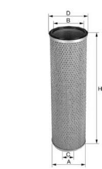 Filtru aer secundar XA1641 UNIFLUX FILTERS