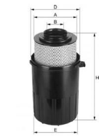 Filtru aer XA1672 UNIFLUX FILTERS