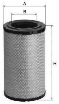 Filtru aer XA1843 UNIFLUX FILTERS