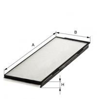 Filtru, aer habitaclu XC444 UNIFLUX FILTERS
