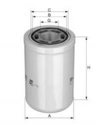 Filtru hidraulic, sistem reglare a nivelului susp. XH332 UNIFLUX FILTERS