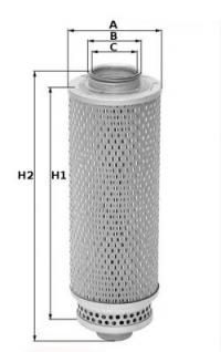 Filtru hidraulic, cutie de viteze automata XH668 UNIFLUX FILTERS