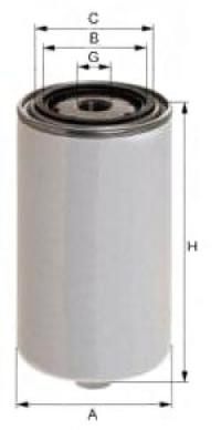 Filtru combustibil XN198B UNIFLUX FILTERS