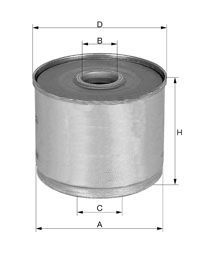 Filtru combustibil XN22 UNIFLUX FILTERS