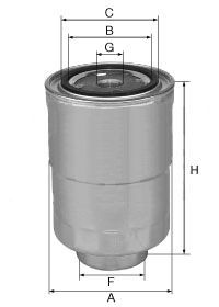 Filtru combustibil XN3002 UNIFLUX FILTERS