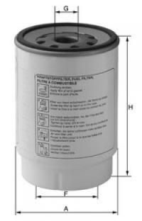 Filtru combustibil XN32 UNIFLUX FILTERS