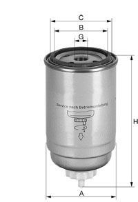Filtru combustibil XN325 UNIFLUX FILTERS