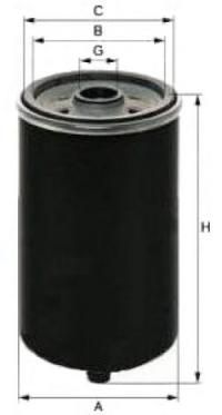 Filtru combustibil XN40 UNIFLUX FILTERS