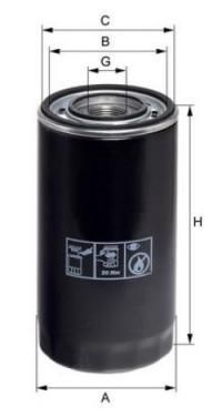 Filtru ulei XO185 UNIFLUX FILTERS