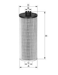 Filtru ulei XOE501 UNIFLUX FILTERS