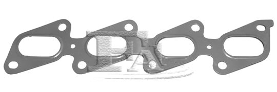 Garnitura, galerie evacuare 412-020 FA1