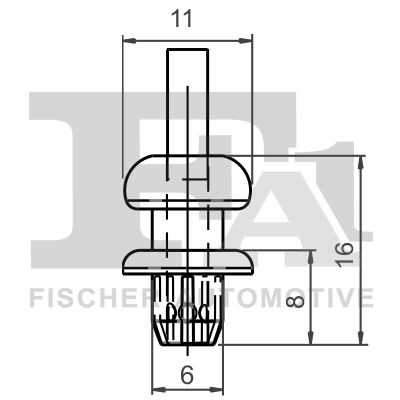 Clips, acoperire decorativa si protectie 21-20013.5 FA1