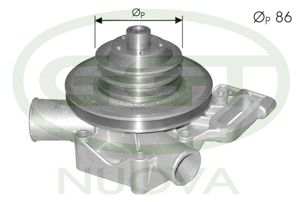 Pompă de apă, răcire motor PA10011 GGT