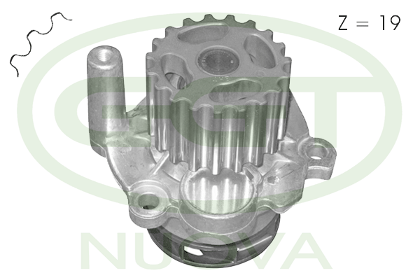 Pompă de apă, răcire motor PA10014 GGT