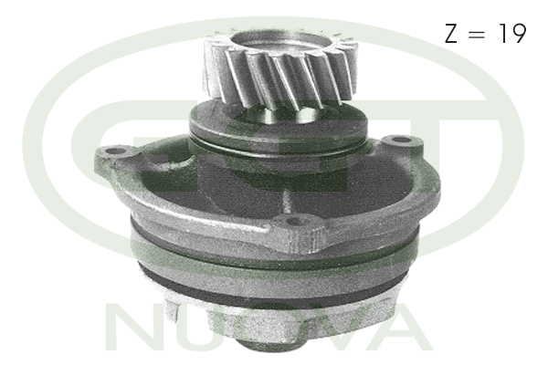 Pompă de apă, răcire motor PA10703 GGT