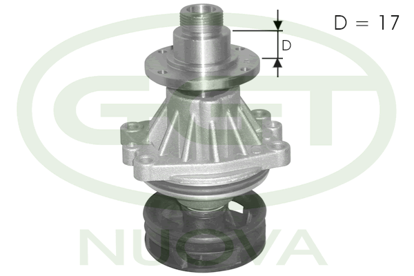 Pompă de apă, răcire motor PA10709 GGT