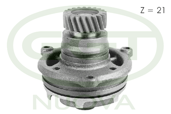 Pompă de apă, răcire motor PA10741 GGT