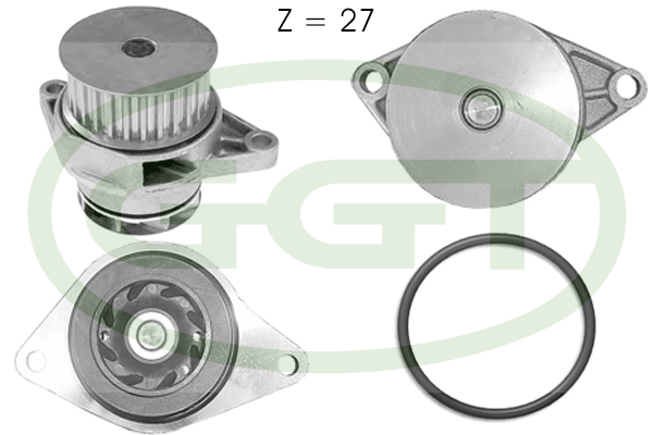 Pompă de apă, răcire motor PA12021 GGT