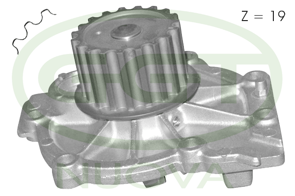 Pompă de apă, răcire motor PA12465 GGT