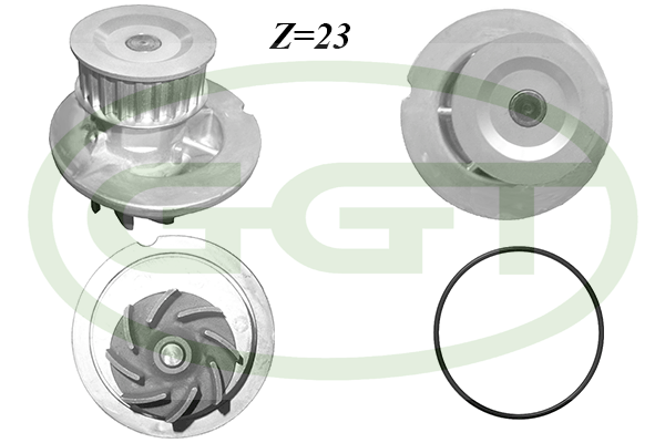 Pompă de apă, răcire motor PA12657 GGT