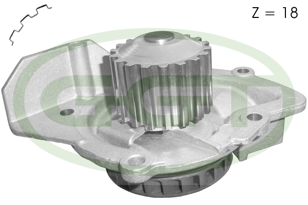 Pompă de apă, răcire motor PA12658 GGT