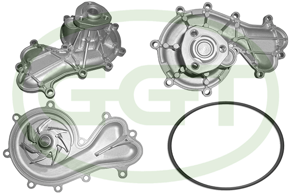 Pompă de apă, răcire motor PA12729 GGT