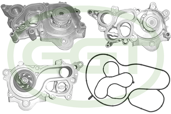 Pompă de apă, răcire motor PA12756 GGT