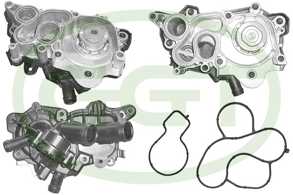 Pompă de apă, răcire motor PA12757 GGT