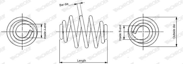 Arc spiral SN2212 MONROE