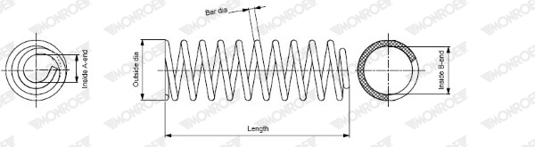 Arc spiral SP0593 MONROE