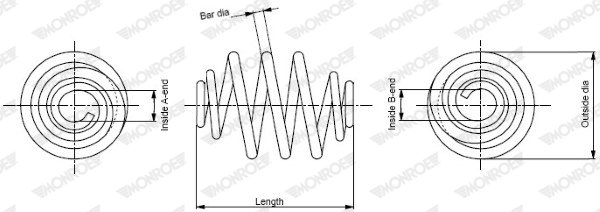 Arc spiral SP0764 MONROE