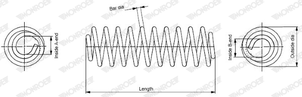 Arc spiral SP2413 MONROE