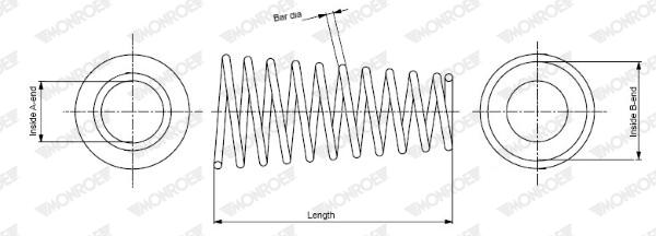 Arc spiral SP2728 MONROE